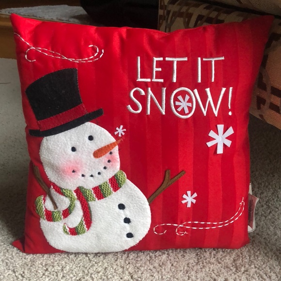 SNOWMAN PILLOW - Picture 1 of 2